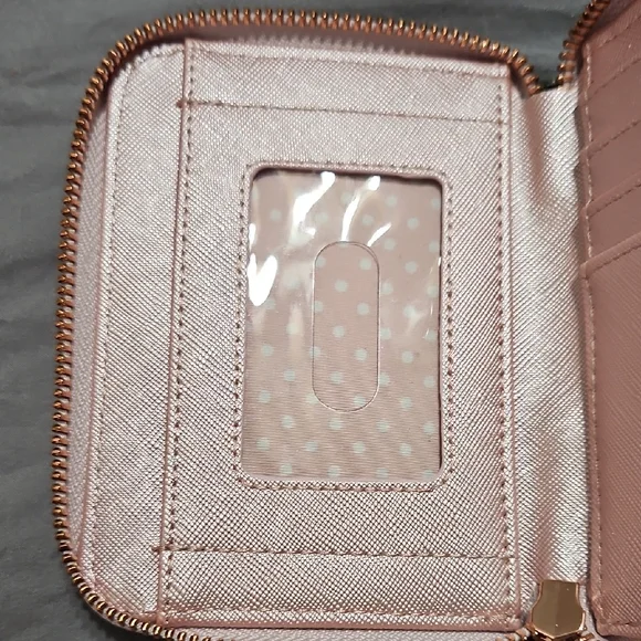 Loungefly Disney Floral Wallet - Black and Pink - Picture 3 of 5